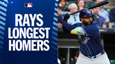 Rays’ longest homers of 2025