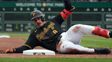 Konnor Griffin reaches base five times in 17-7 win