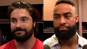 Austin Hedges, Jo Adell break down Guardians' loss