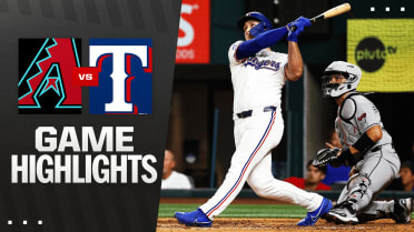 D-backs vs. Rangers Highlights