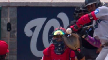 HBP overturned to foul ball after replay review