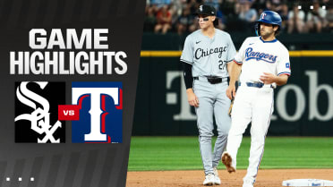 White Sox vs. Rangers Highlights 