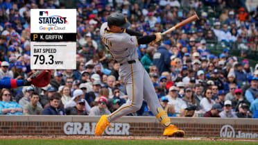 Velocidad del hit y robo de Konnor Griffin