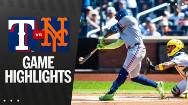 Rangers vs. Mets Highlights