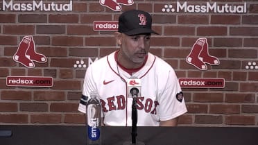 Alex Cora discusses the Red Sox's 5-2 loss