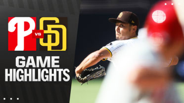 Phillies vs. Padres Highlights
