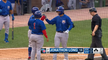Jonathon Long's 14th home run of the season