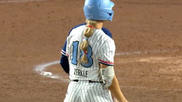Morgan Zerkle drives in two runs for the Bandits