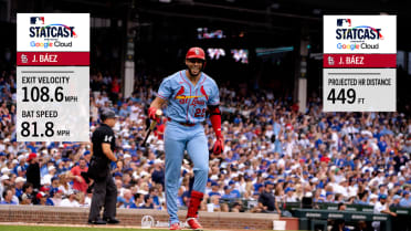 Joshua Báez detona jonrón de 449 pies en su debut