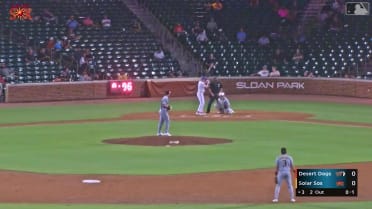 Jake Cook's three-hit game