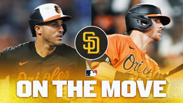 Padres acquiring O'Hearn, Laureano from Orioles