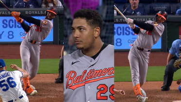 Orioles rally for seven runs to defeat Royals