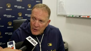 Pat Murphy talks Brewers' 9-5 win