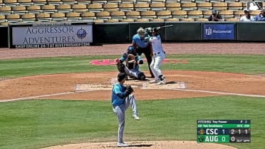 Tate Southisene homers (6) on a fly ball to left field.