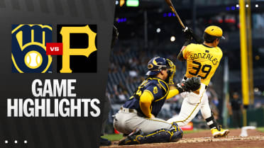 Brewers vs. Pirates Highlights
