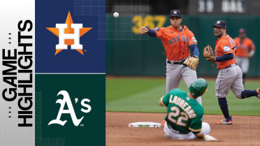Astros vs. A's Highlights