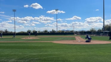 Roki Sasaki pitches in B game vs. White Sox