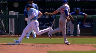 Jac Caglianone is safe at first after review 