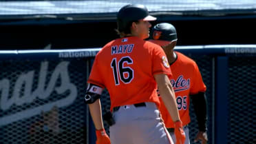 Coby Mayo's RBI single