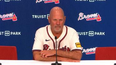 Brian Snitker discusses the Braves' loss