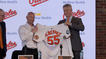Craig Albernaz on being named Orioles manager