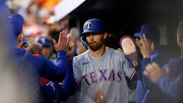 Rangers rally to score three in the 2nd inning