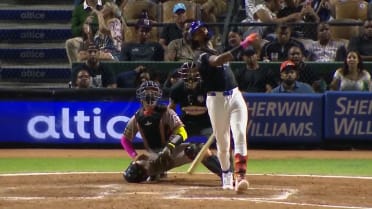 Kevin Alcántara trae dos con jonrón
