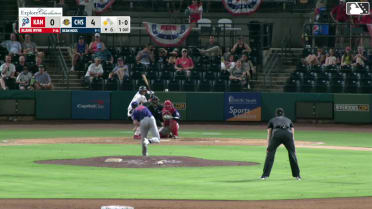 Dean Moss singles on a ground ball to second baseman Matthew Boughton. Taitn Gray scores.