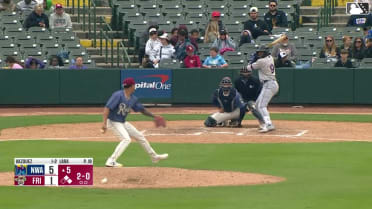 Janser Lara In play, run(s) to Daniel Vazquez