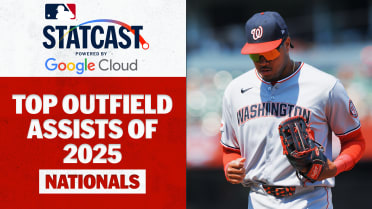 Nationals' Top 5 outfield assists of 2025