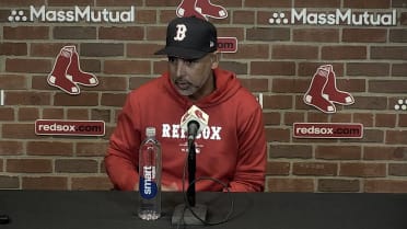 Alex Cora discusses the Red Sox's 3-2 win