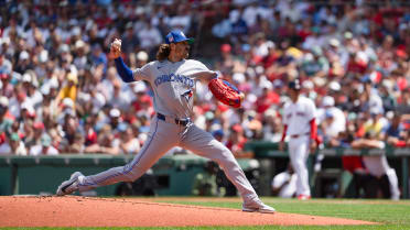 Kevin Gausman strikes out six against Red Sox