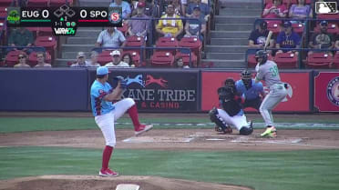 Lisbel Diaz homers (16) on a fly ball to left field.
