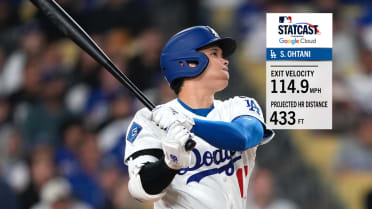 Shohei Ohtani's 433-foot, 114.9 mph home run