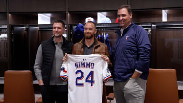 Brandon Nimmo shares excitement to play for Rangers