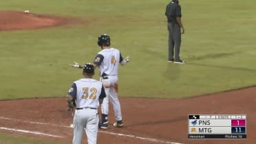 Dru Baker's four-hit, two-steal performance