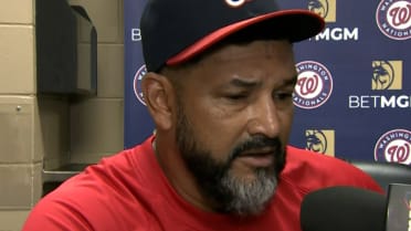 Dave Martinez talks about the Nats' 5-0 loss