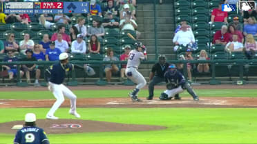 Will Bush homers (8) on a fly ball to center field.