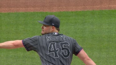 Christian Scott strikes out Trea Turner