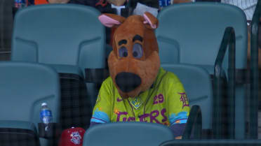Scooby-Doo makes an appearance to root on Skubal