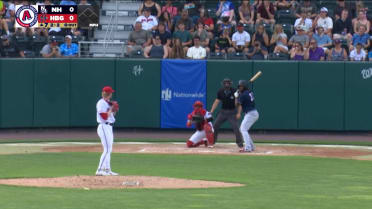 Zach Brzykcy strikes out the side