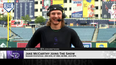 Jake McCarthy on Rockies' identity, hitting leadoff