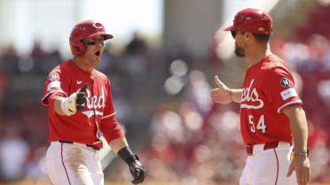 TJ Friedl's two-run single