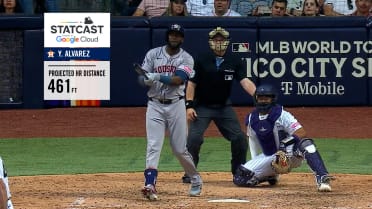 Astros longest homers of 2024
