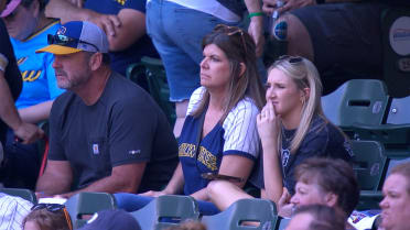 Bryse Wilson's family watches him pitch