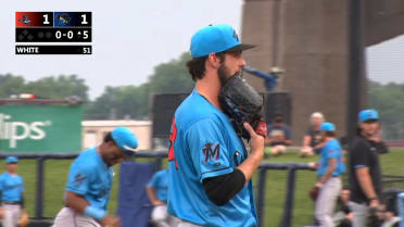 Thomas White's five strikeouts