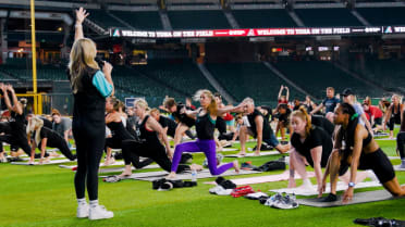 Yoga on the Field