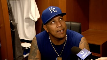Salvador Perez discusses 300th home run, 1,000th RBI