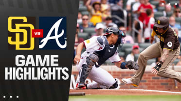 Padres vs. Braves Highlights
