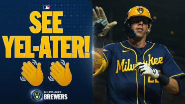Christian Yelich's two-run homer (10)